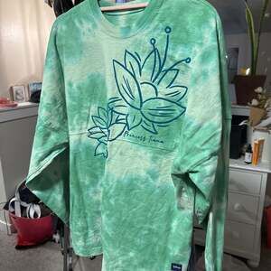 Disney Tiana Spirit Jersey for Adults – The Princess and the Frog Tie Dye Green